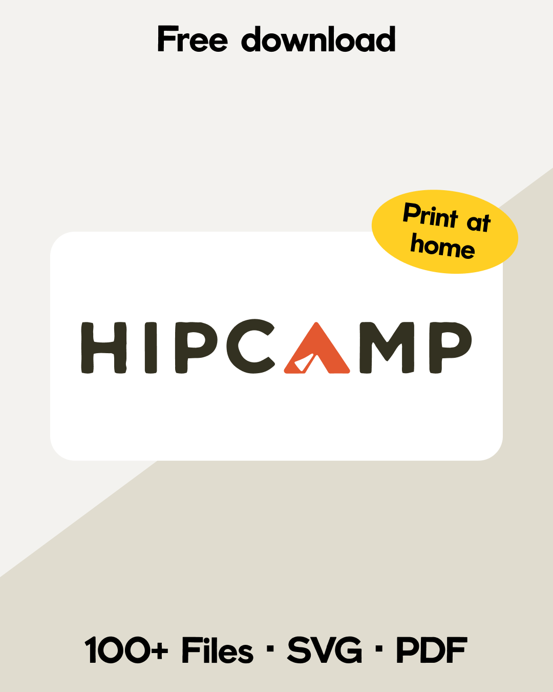 Free Print-at-Home Hipcamp Signage – Hipcamp General Store